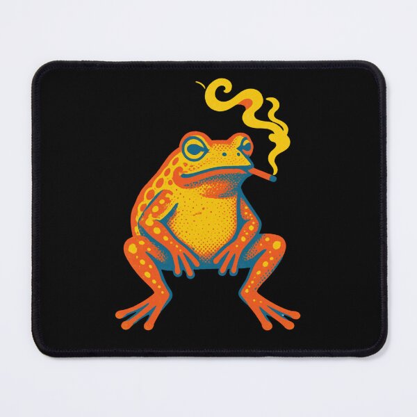 Item preview, Vintage Smoking Frog designed and sold by dudelinart.