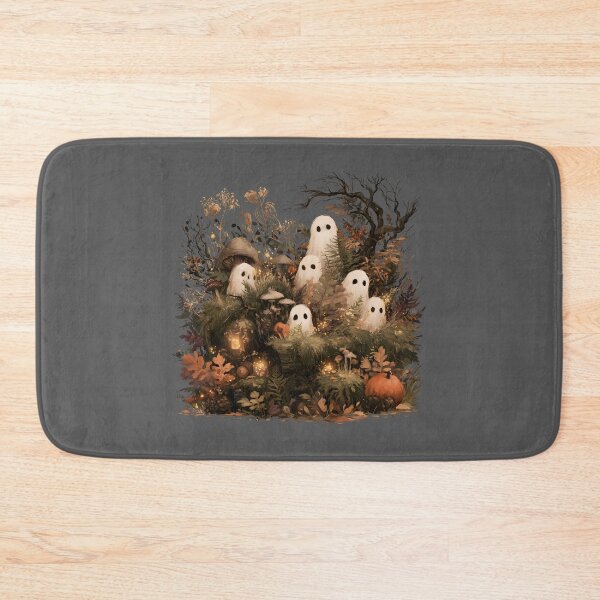 Item preview, Forest Spirits Gathering – Cozy Cottagecore Ghosts Halloween Storybook Illustration designed and sold by KAM-KAM-STORE.