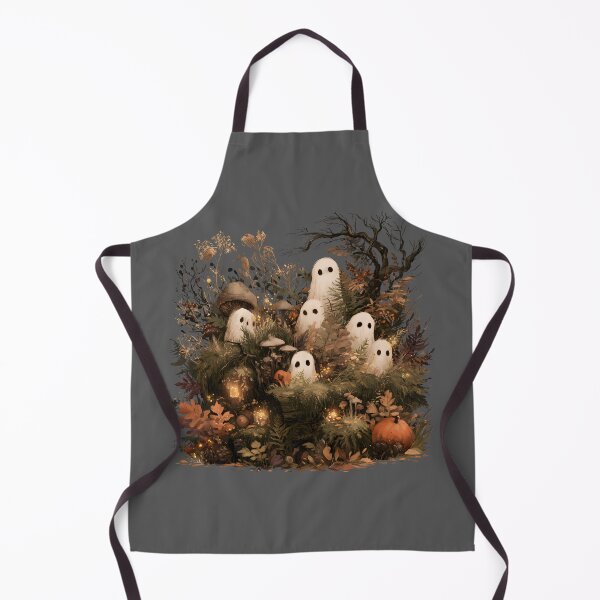 Item preview, Forest Spirits Gathering – Cozy Cottagecore Ghosts Halloween Storybook Illustration designed and sold by KAM-KAM-STORE.