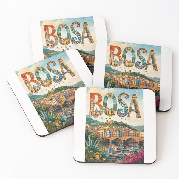 Item preview, Bosa Sardinia Medieval Riverside Town Italy designed and sold by Places On Earth.