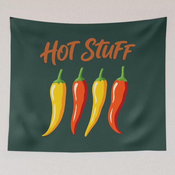 Item preview, Hot Stuff | Spicy Chili Peppers designed and sold by MammothArt.