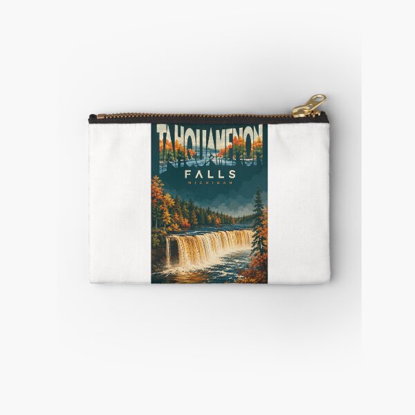 Item preview, Tahquamenon Falls Upper Peninsula Michigan Autumn Waterfall designed and sold by Places On Earth.