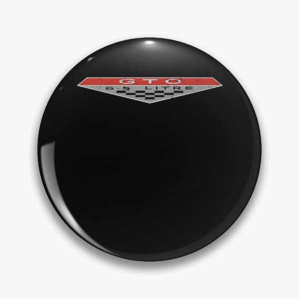 Item preview, GTO 6.5 Litre Logo Pontiac (Lightly Distressed) designed and sold by AnalogAnxiety.
