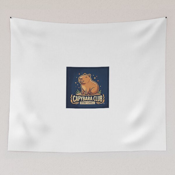 Item preview, Cozy Vintage Squirrel Drinking Coffee in Flooded Cabin T-Shirt Design designed and sold by MARKm2002m.