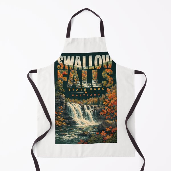 Item preview, Swallow Falls State Park Garrett County Maryland Waterfall designed and sold by Places On Earth.