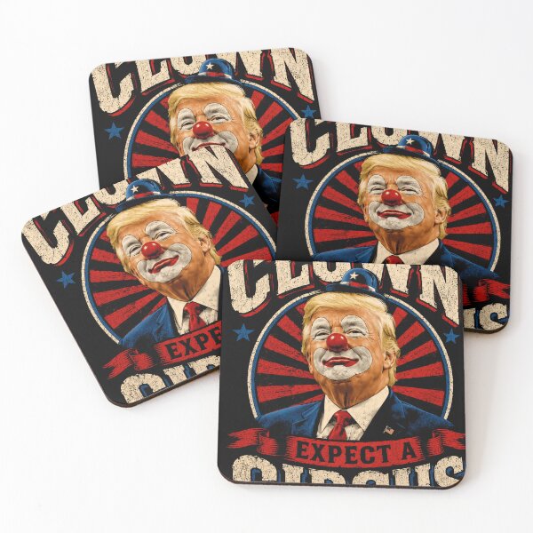 Item preview, Elect A Clown Expect A Circus Political Satire Election Humor Voter Gift designed and sold by RetroMini2026.