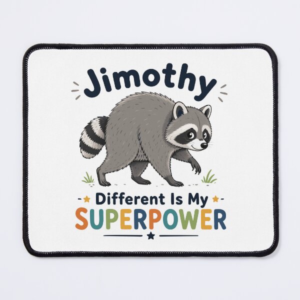 Item preview, Jimothy different is my superpower designed and sold by HandicraftArt.