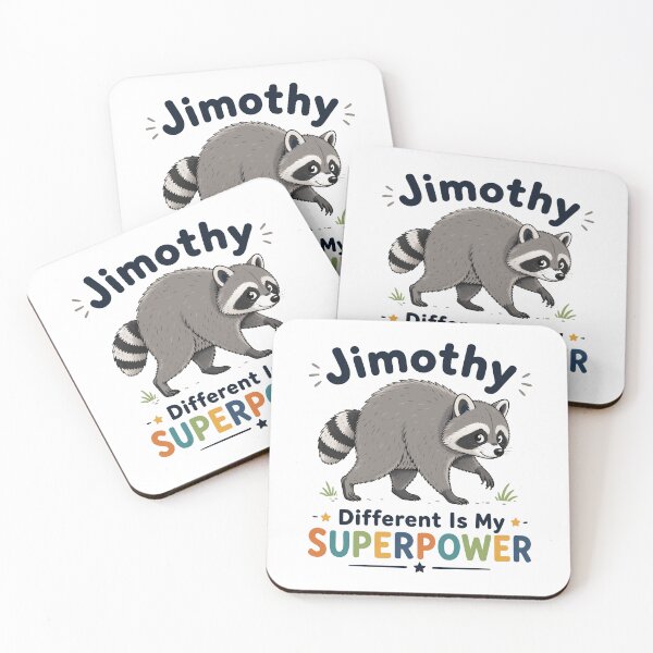 Item preview, Jimothy different is my superpower designed and sold by HandicraftArt.