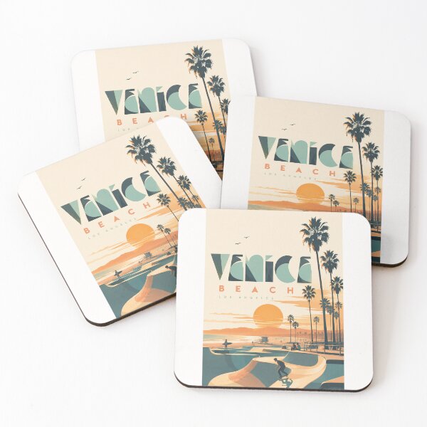 Item preview, Venice Beach Los Angeles California Pacific Coast Sunset designed and sold by Places On Earth.