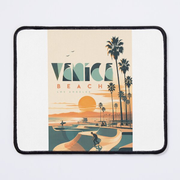 Item preview, Venice Beach Los Angeles California Pacific Coast Sunset designed and sold by Places On Earth.