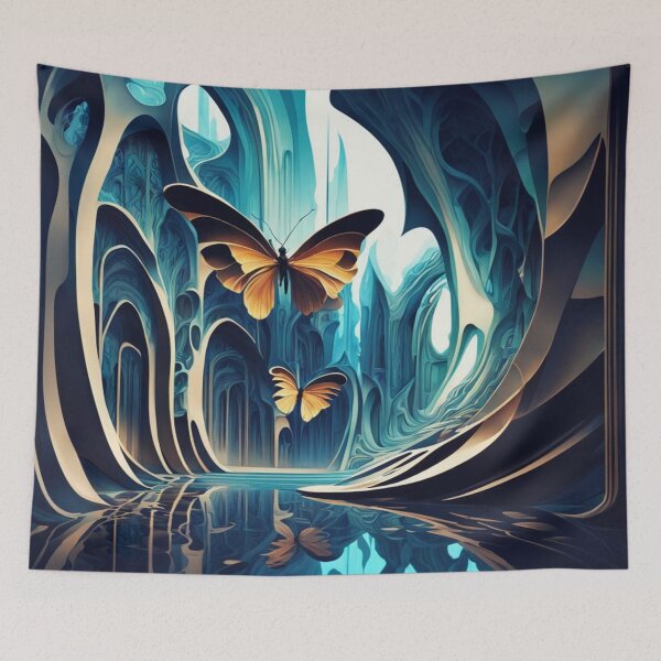 Item preview, Golden Cathedral Wings – Surreal Fantasy Flow designed and sold by FotoworldEdel.