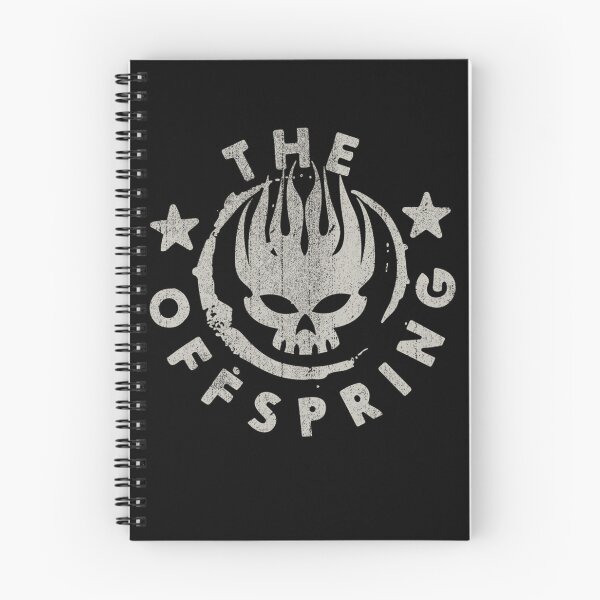 Item preview, The Offsprings Flaming Skull Logo Punk Rock designed and sold by AnalogAnxiety.