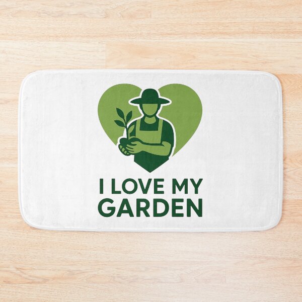 Item preview, I Love My Garden Green Thumb Gardener Heart Design. designed and sold by The-T-In-Retro.