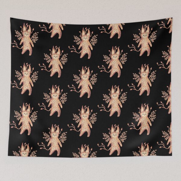 Item preview, Fairy Animal Cute Mythical Forest Fox Antler Illustration designed and sold by vmohyleiet.