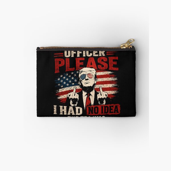 Item preview, Officer Please I Had No Idea The Tea Was Twisted Donald Trump Conservative Patriot Political Humor designed and sold by RetroMini2026.