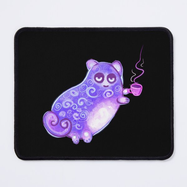 Item preview, Funny Cat Cute Cosmic Purple Kitten Smoking Pipe Design designed and sold by vmohyleiet.