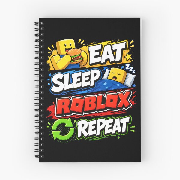 Item preview, Roblox Eat Sleep Repeat designed and sold by Gamify Store.