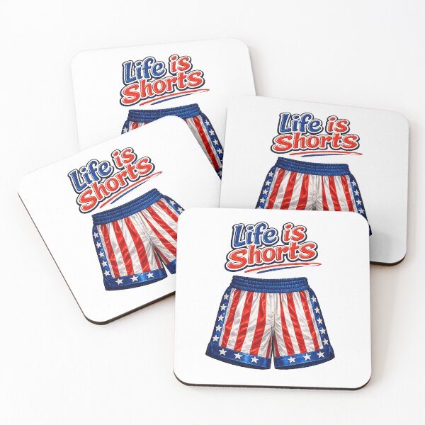 Item preview, Life is shorts. USA designed and sold by color4all.