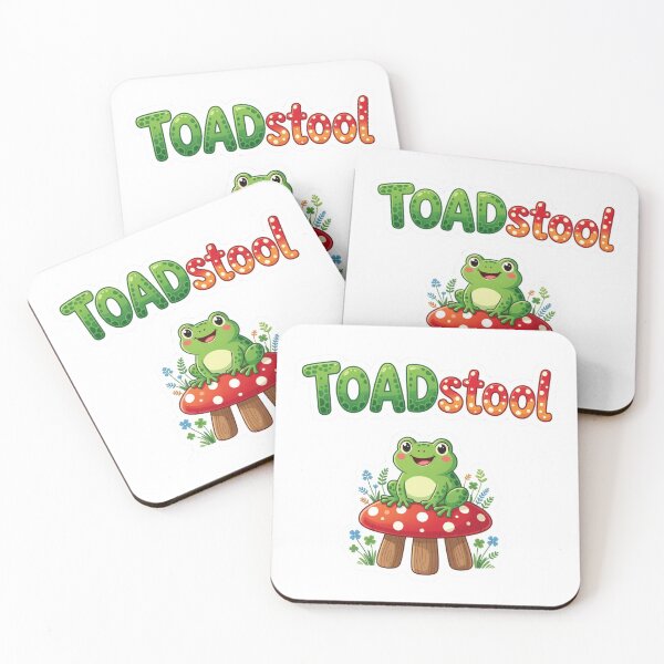 Item preview, TOADstool Funny Frog Wordplay Sticker Souvenir Summer Edition designed and sold by Imaginarium of Chaos falcon88 .