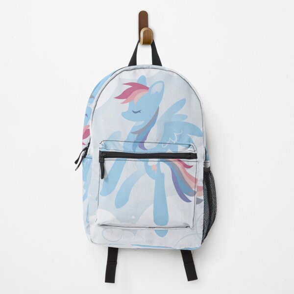 Item preview, Sky Blue Fast Flying Pegasus - Minimalist Vector Pony Art designed and sold by Billy Morfo™.