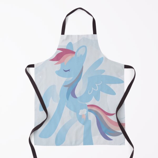 Item preview, Sky Blue Fast Flying Pegasus - Minimalist Vector Pony Art designed and sold by Billy Morfo™.
