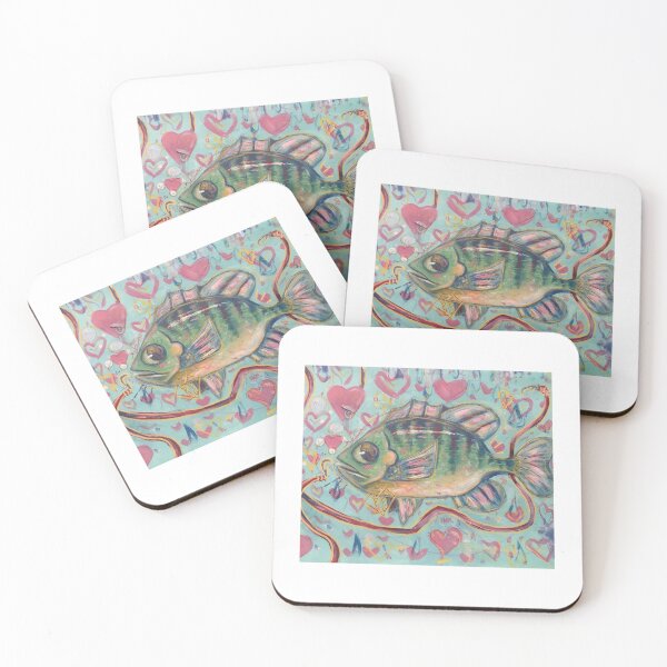 Item preview, bluegill painting designed and sold by kritterkewl.