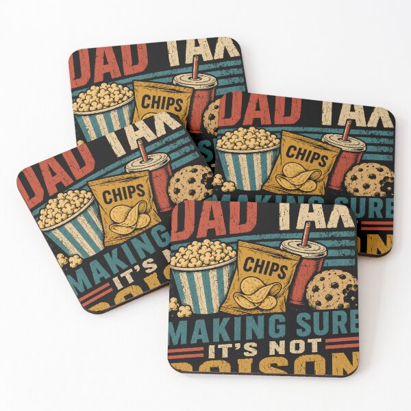 Item preview, Dad Tax Making Sure It's Not Poison Funny Dad Humor Fatherhood Gift designed and sold by RetroMini2026.