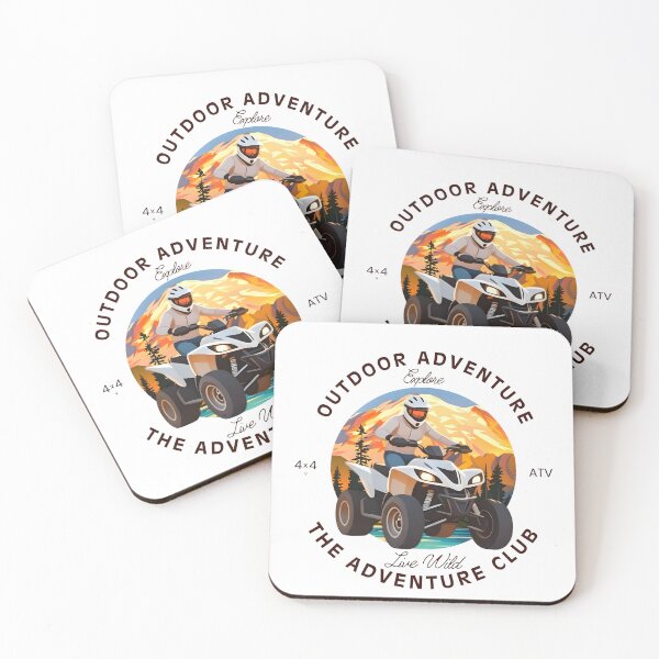 Item preview, ATV Adventure Club | Retro Off-Road Vintage T-Shirt Design designed and sold by Spirit of Siam.
