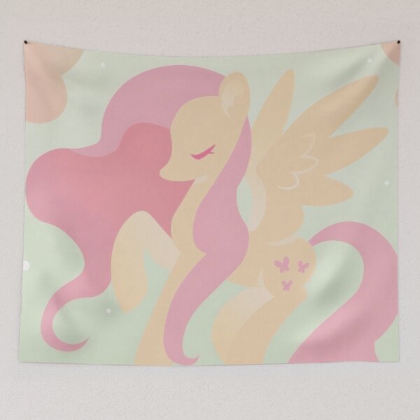 Item preview, Soft Pastel Gentle Pegasus - Minimalist Vector Pony Art designed and sold by William Cano.