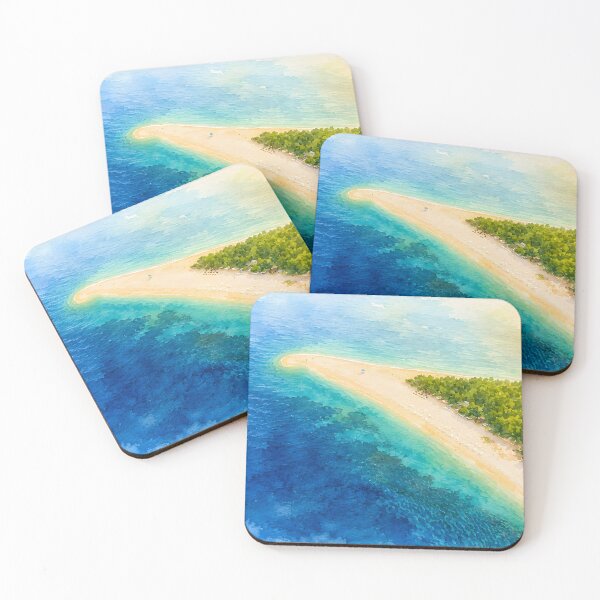 Item preview, Zlatni Rat Beach (Brač Island) designed and sold by HOMETOWN86.