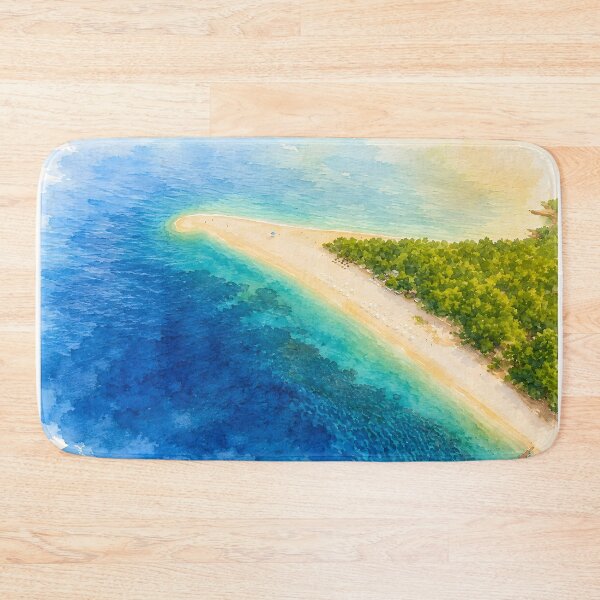 Item preview, Zlatni Rat Beach (Brač Island) designed and sold by HOMETOWN86.
