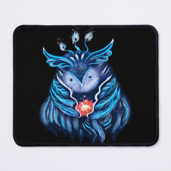 Item preview, Owl Cute Mythical Shaman Bird Blue Tribal Graphic designed and sold by vmohyleiet.