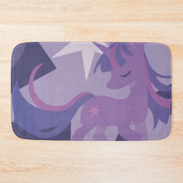 Item preview, Magical Purple Unicorn Starry Night - Minimalist Vector Pony Art designed and sold by Billy Morfo™.