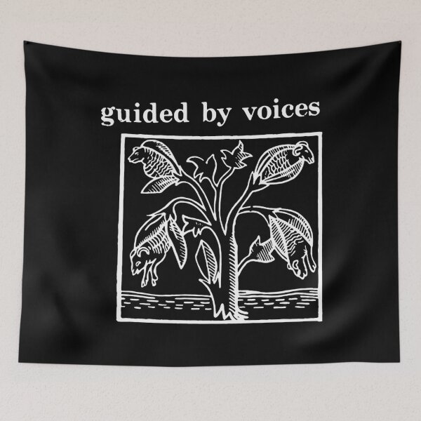 Item preview, guided by voices - vampire on titus - album art on black - robert pollard designed and sold by WhimsyWaresColl.