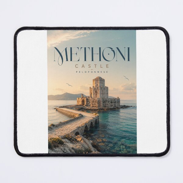 Item preview, Methoni Castle Venetian Fortress on the Peloponnese Coast Greece designed and sold by Aryabek.