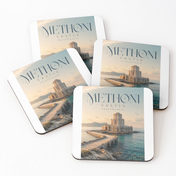 Item preview, Methoni Castle Venetian Fortress on the Peloponnese Coast Greece designed and sold by Aryabek.