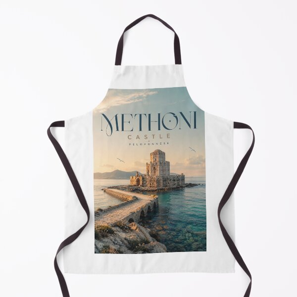 Item preview, Methoni Castle Venetian Fortress on the Peloponnese Coast Greece designed and sold by Aryabek.