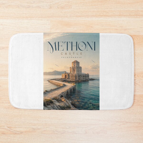 Item preview, Methoni Castle Venetian Fortress on the Peloponnese Coast Greece designed and sold by Aryabek.
