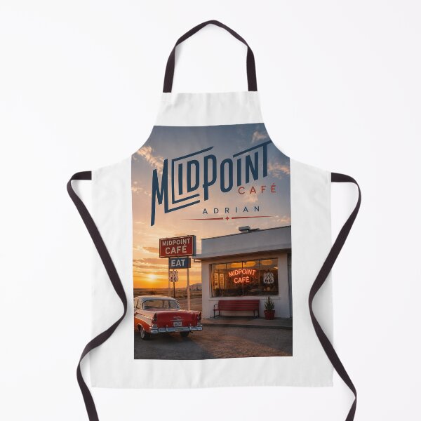 Item preview, Midpoint Café Route 66 Adrian Texas Historic Roadside Landmark designed and sold by Aryabek.