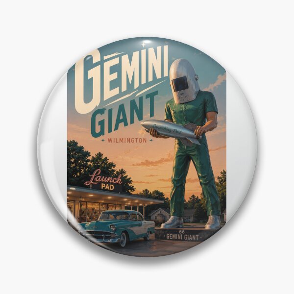 Item preview, Gemini Giant Launching Pad Route 66 Wilmington Illinois designed and sold by Aryabek.