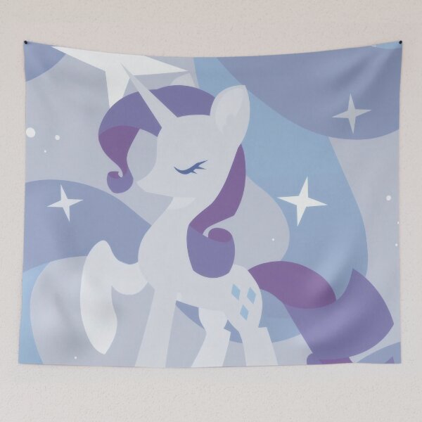 Item preview, Elegant Glamor Unicorn Starry Night - Minimalist Vector Pony Art designed and sold by Billy Morfo™.