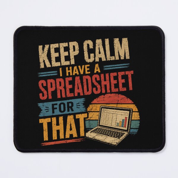 Item preview, Keep Calm I Have A Spreadsheet For That Accountant Data Analyst Office Worker Humor designed and sold by RetroMini2026.