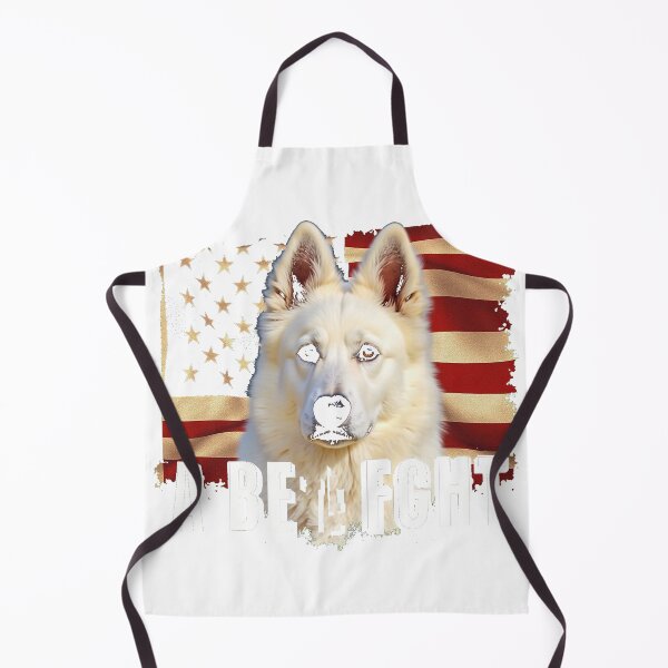 Item preview, White German Shepherd American Flag Patriotic Dog designed and sold by icm4639.