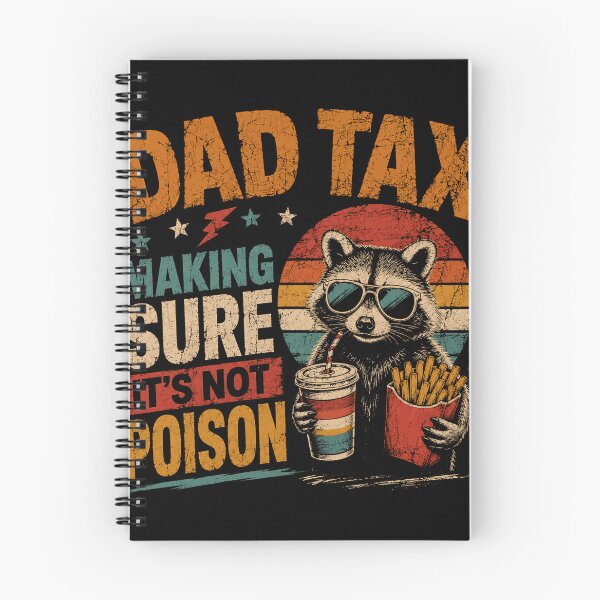 Item preview, Dad Tax Making Sure It's Not Poison Funny Dad Fatherhood Raccoon Gift designed and sold by RetroMini2026.