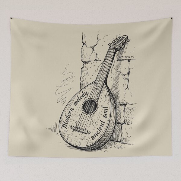 Item preview, Lute String Echo - Bardcore Aesthetic designed and sold by bapupa.