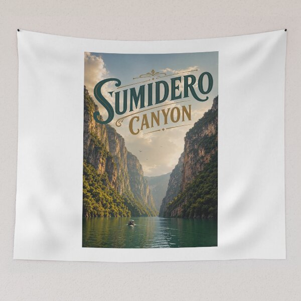 Item preview, Sumidero Canyon Chiapas River Gorge Mexico designed and sold by Aryabek.