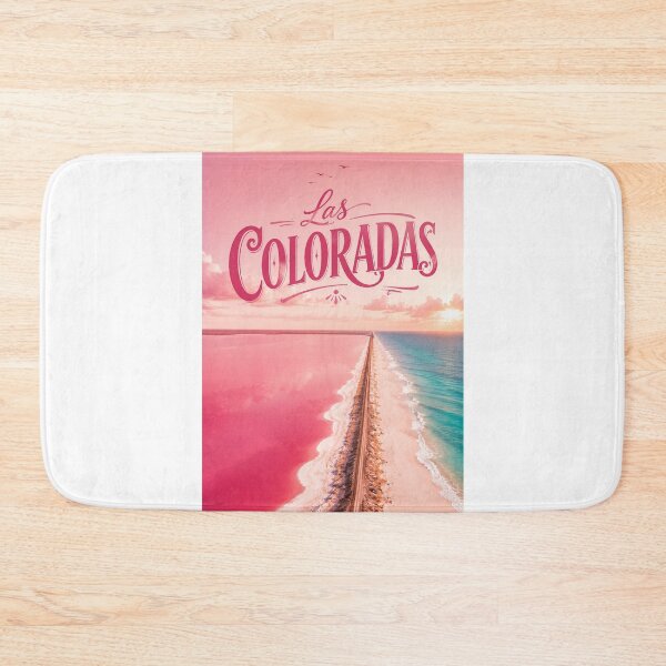 Item preview, Las Coloradas Pink Lagoon Yucatán Peninsula Coastal Salt Flats Mexico designed and sold by Aryabek.
