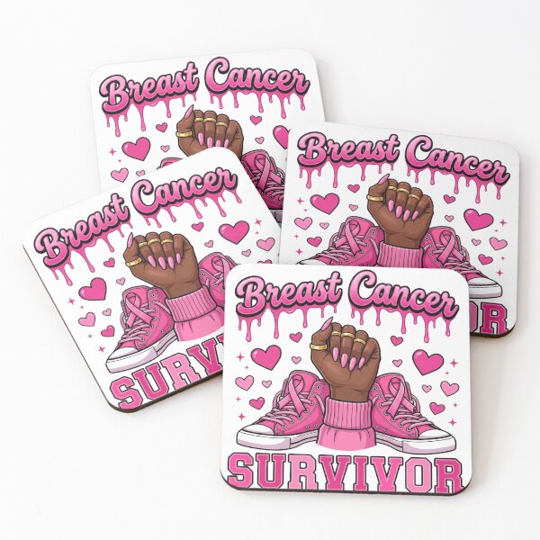 Item preview, Breast Cancer Survivor Pink Ribbon Sneakers Power Fist Support A designed and sold by raedattia.