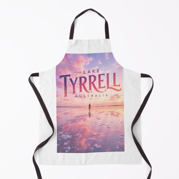 Item preview, Lake Tyrrell Pink Salt Lake Victoria Australia Sunset Reflections designed and sold by Aryabek.