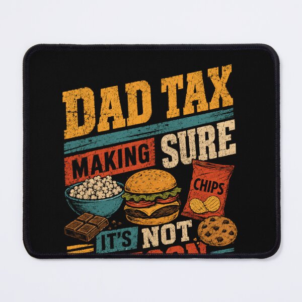 Item preview, Dad Tax Making Sure It's Not Poison Funny Fatherhood Parent Humor Dad designed and sold by RetroMini2026.